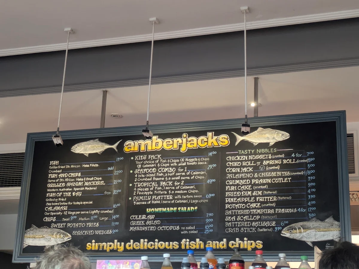 Menu, Amberjacks