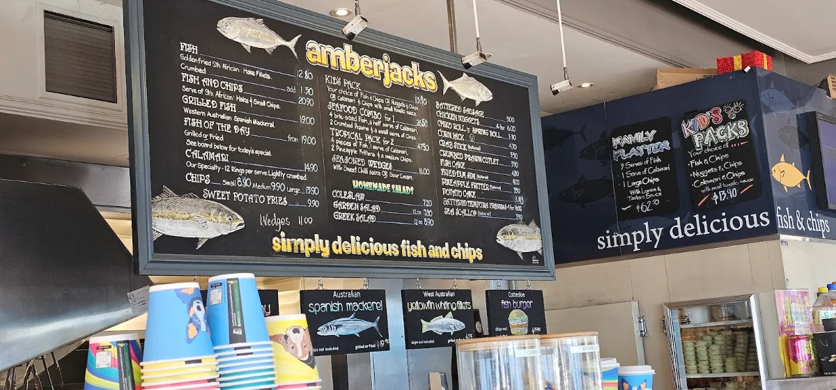 Menu, Amberjacks