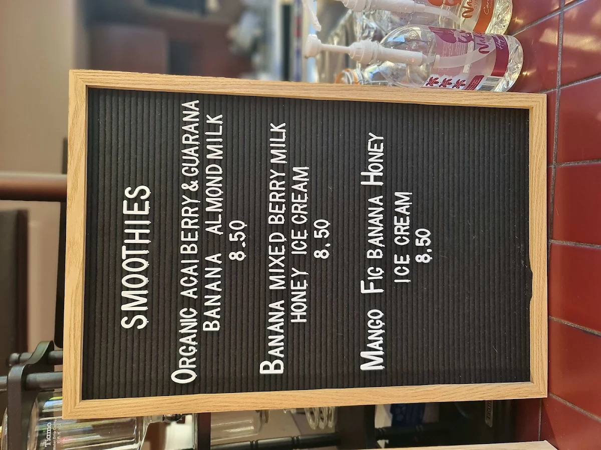 Menu, Mr Ed Coffee & More