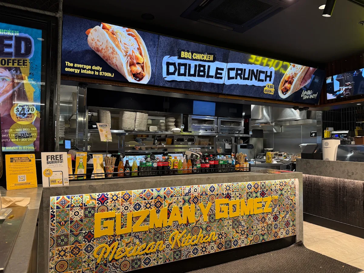 Menu, Guzman y Gomez - Albert Lane