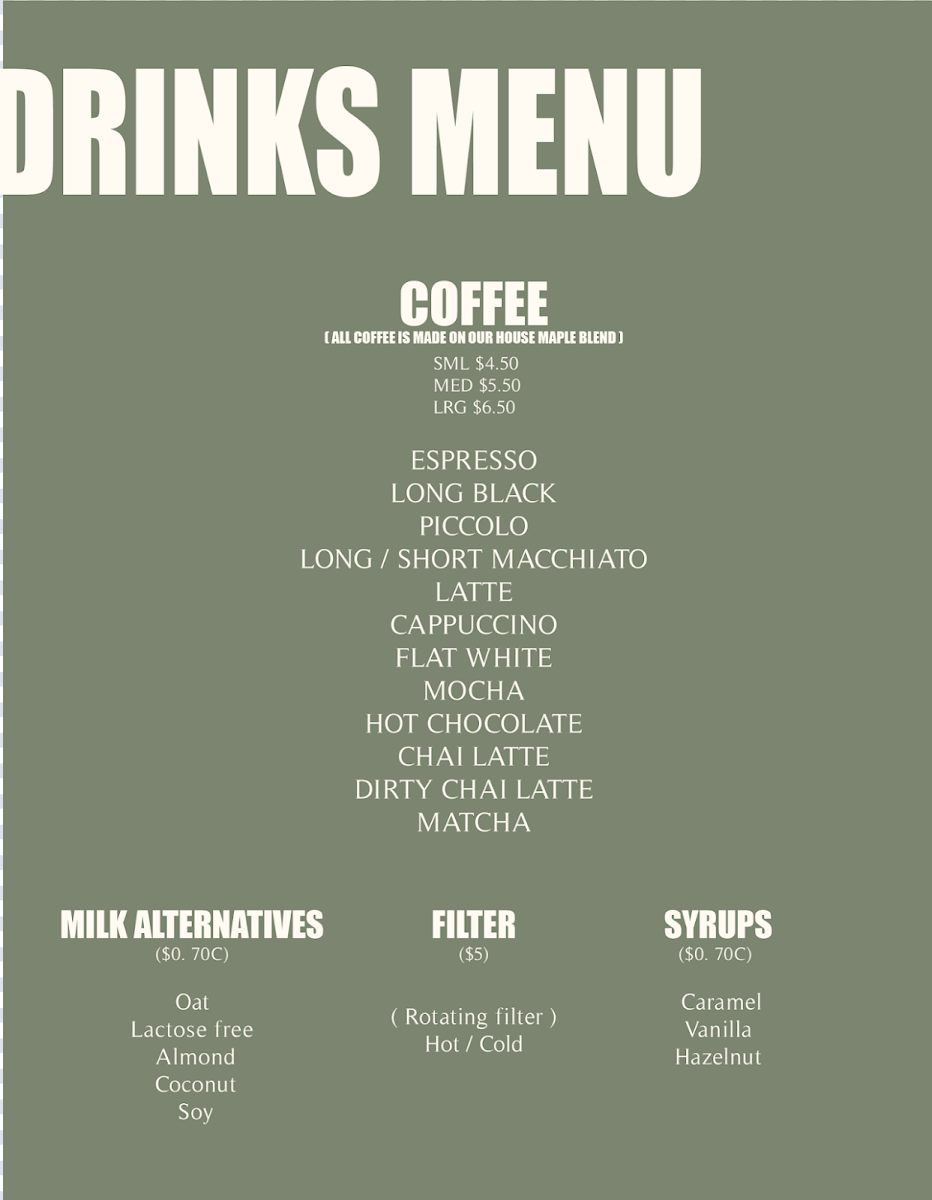 Menu, Chut & Co