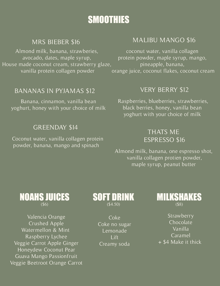 Menu, Chut & Co