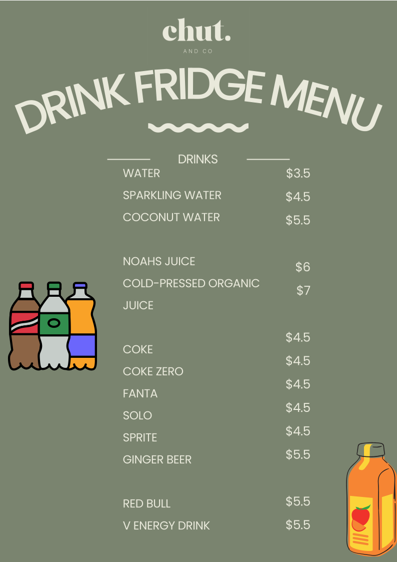 Menu, Chut & Co