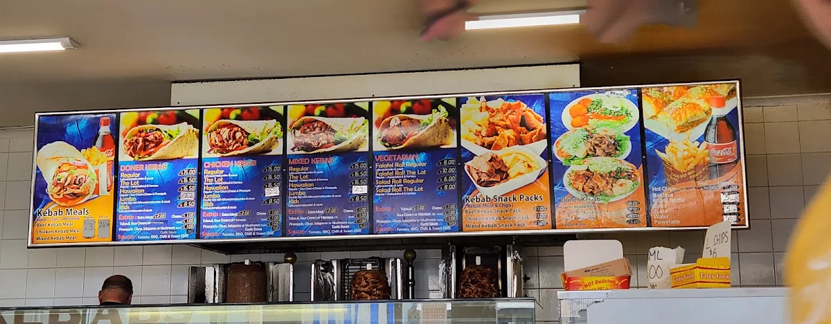 Menu, Ogys Kebab Express