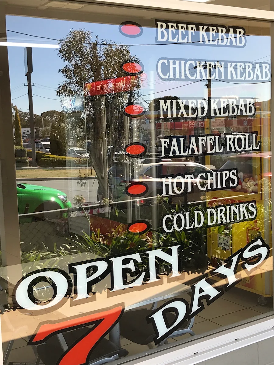 Menu, Ogys Kebab Express