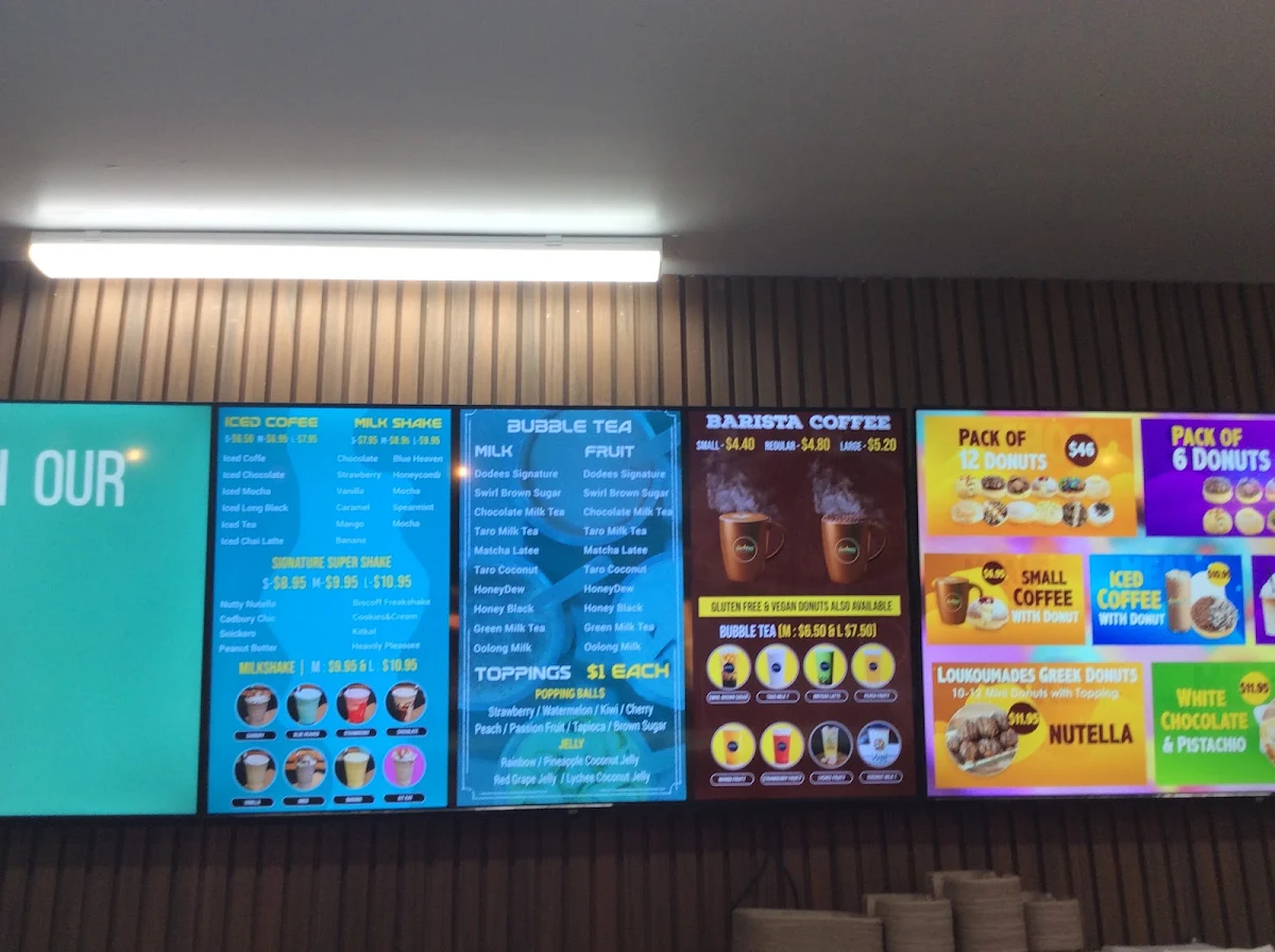 Menu, Boronia Sweet Mart