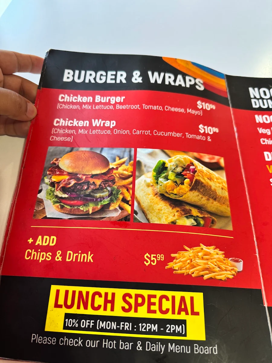 Menu, CAFE INDRENI