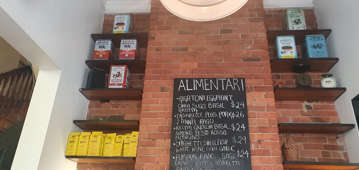 Menu, Alimentari Delicatessen