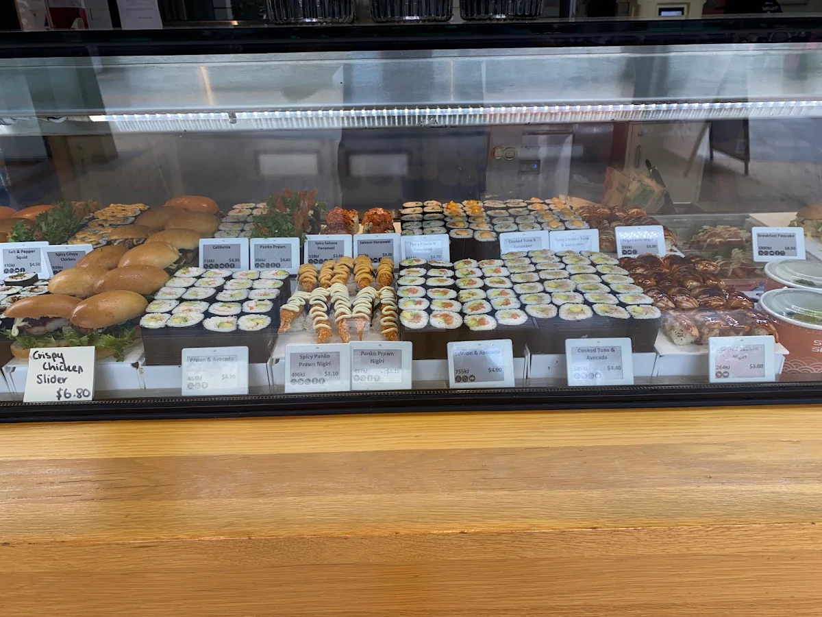 Menu, Sushi Sushi Hastings St QLD