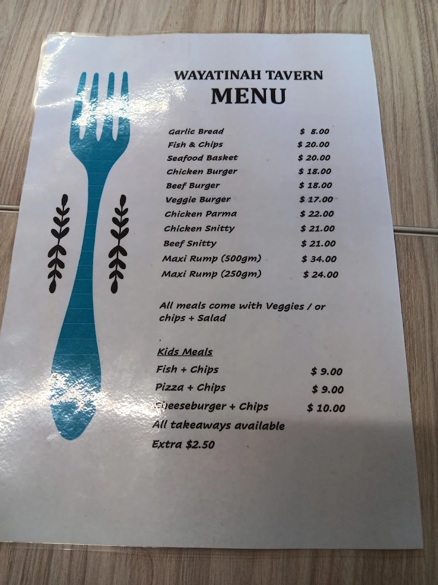 Menu photo 1