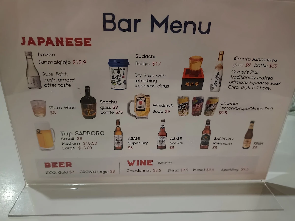 Menu, Four Cinq
