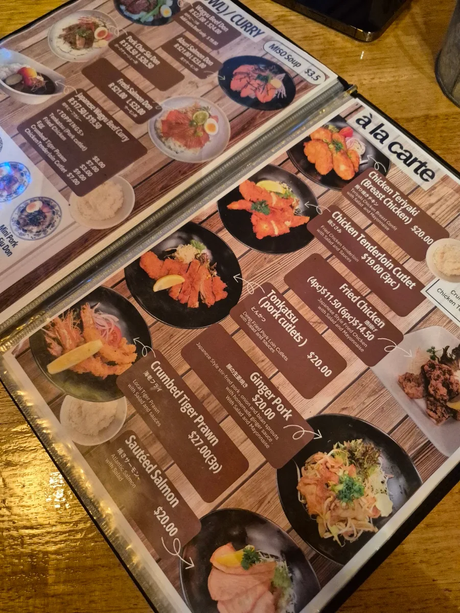 Menu, Four Cinq