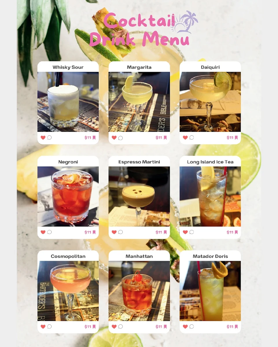 Menu, Pacific Chinese Restaurant 華苑餐廳
