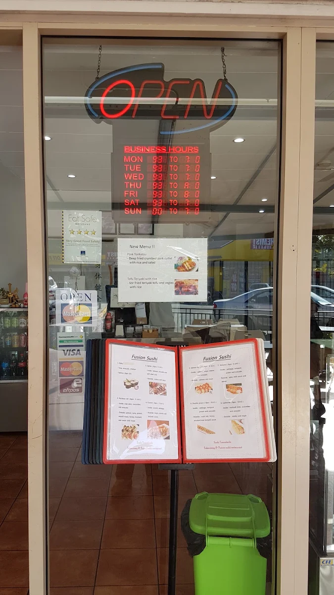 Menu, Komo Sushi