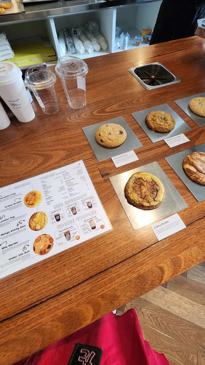 Menu, Happy Stack Cookies