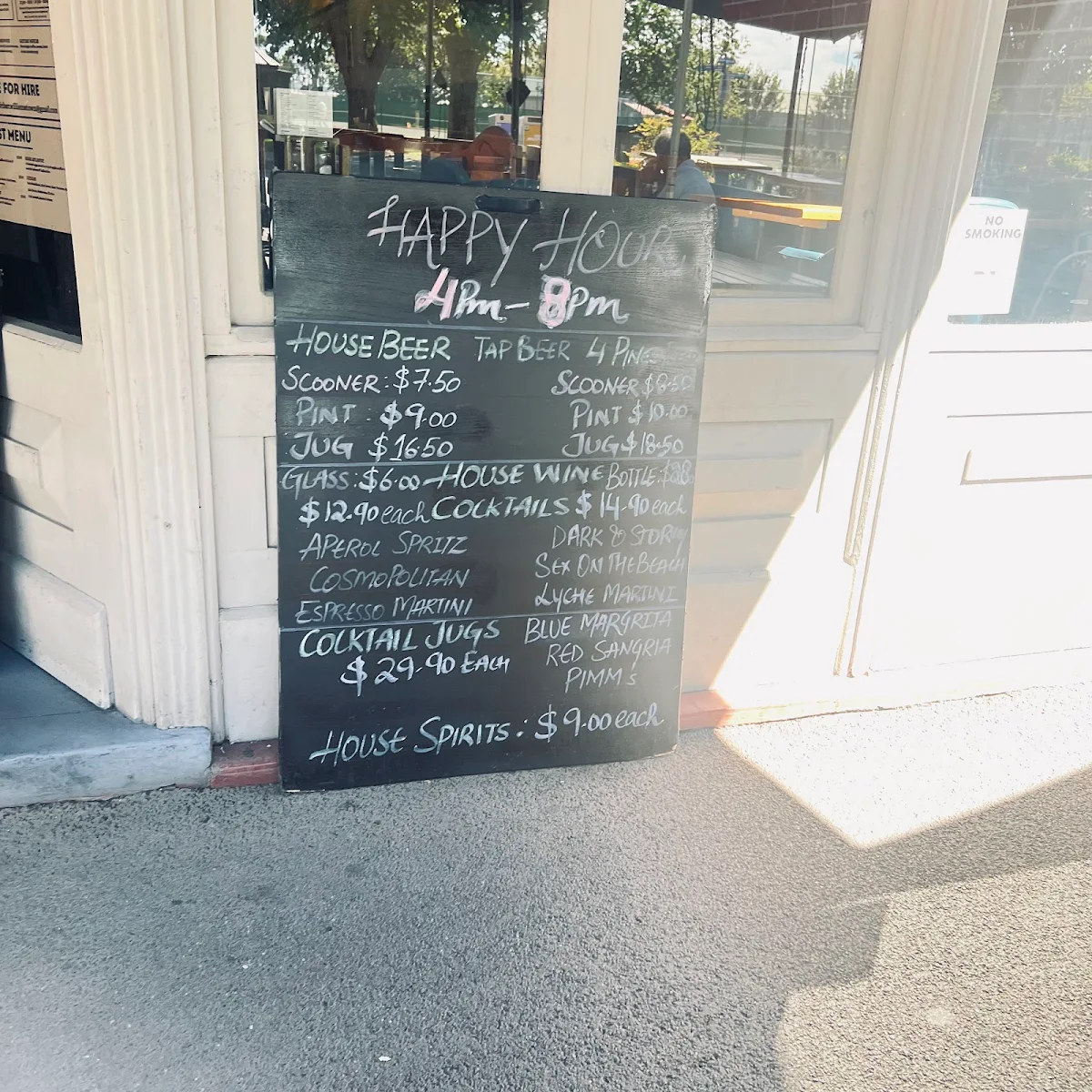 Menu, Atomic Bar