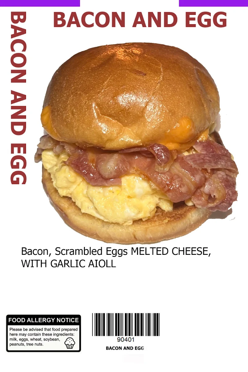 Menu, Maxxi Burger