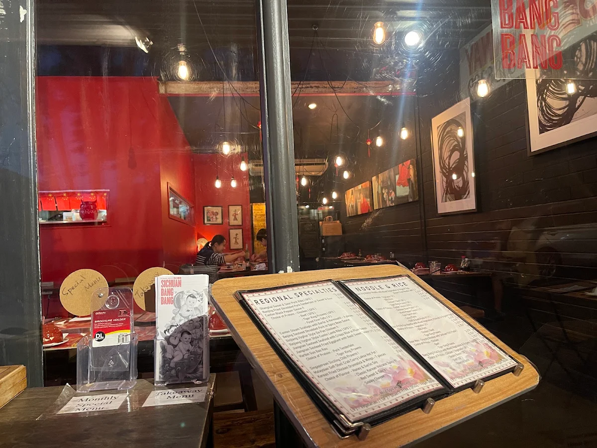 Menu, Sichuan Bang Bang