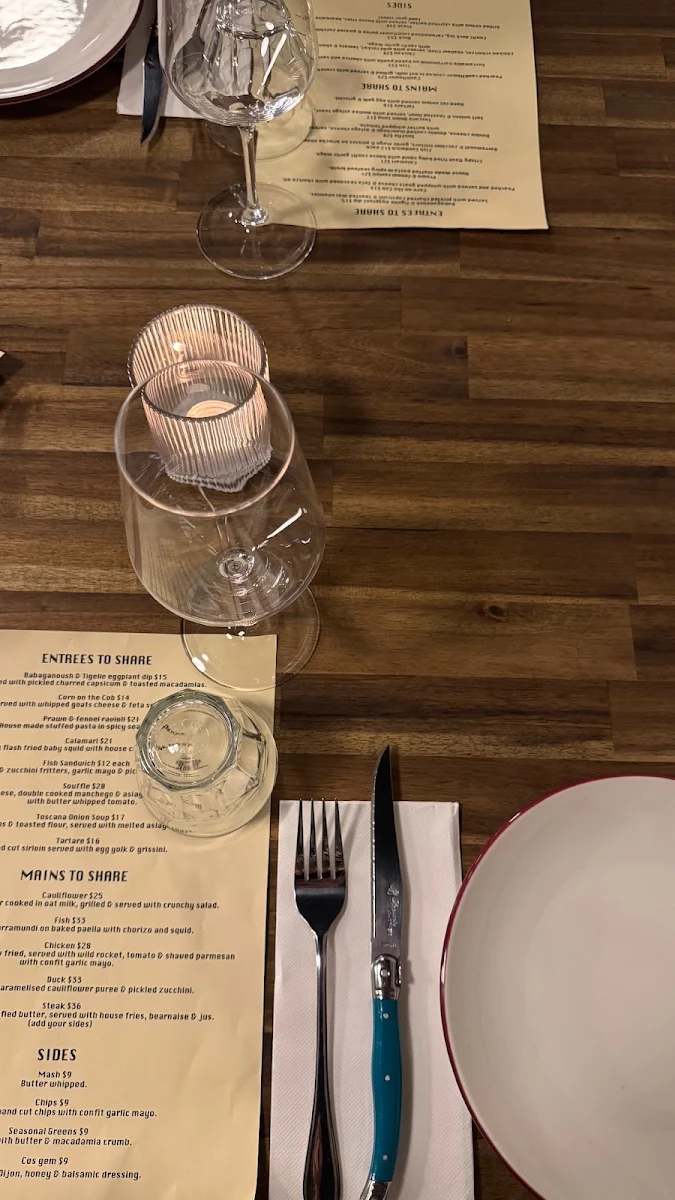 Menu, Wellington Road Bistro