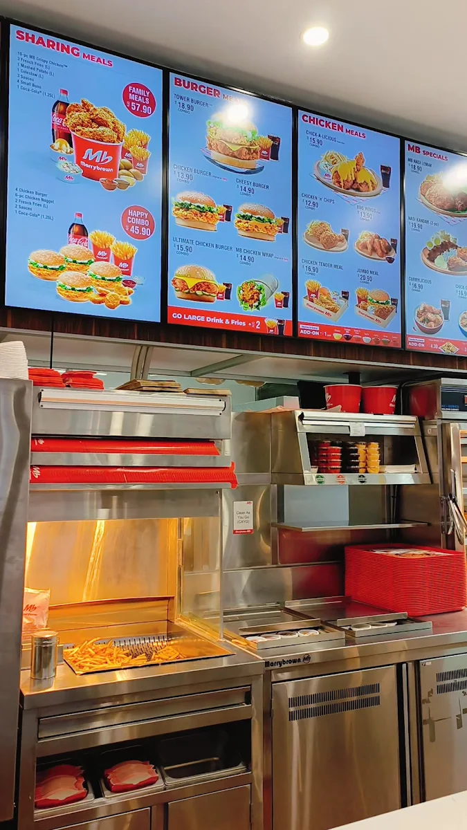 Menu, Marrybrown Craigieburn