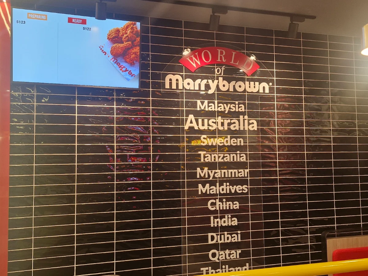 Menu, Marrybrown Craigieburn