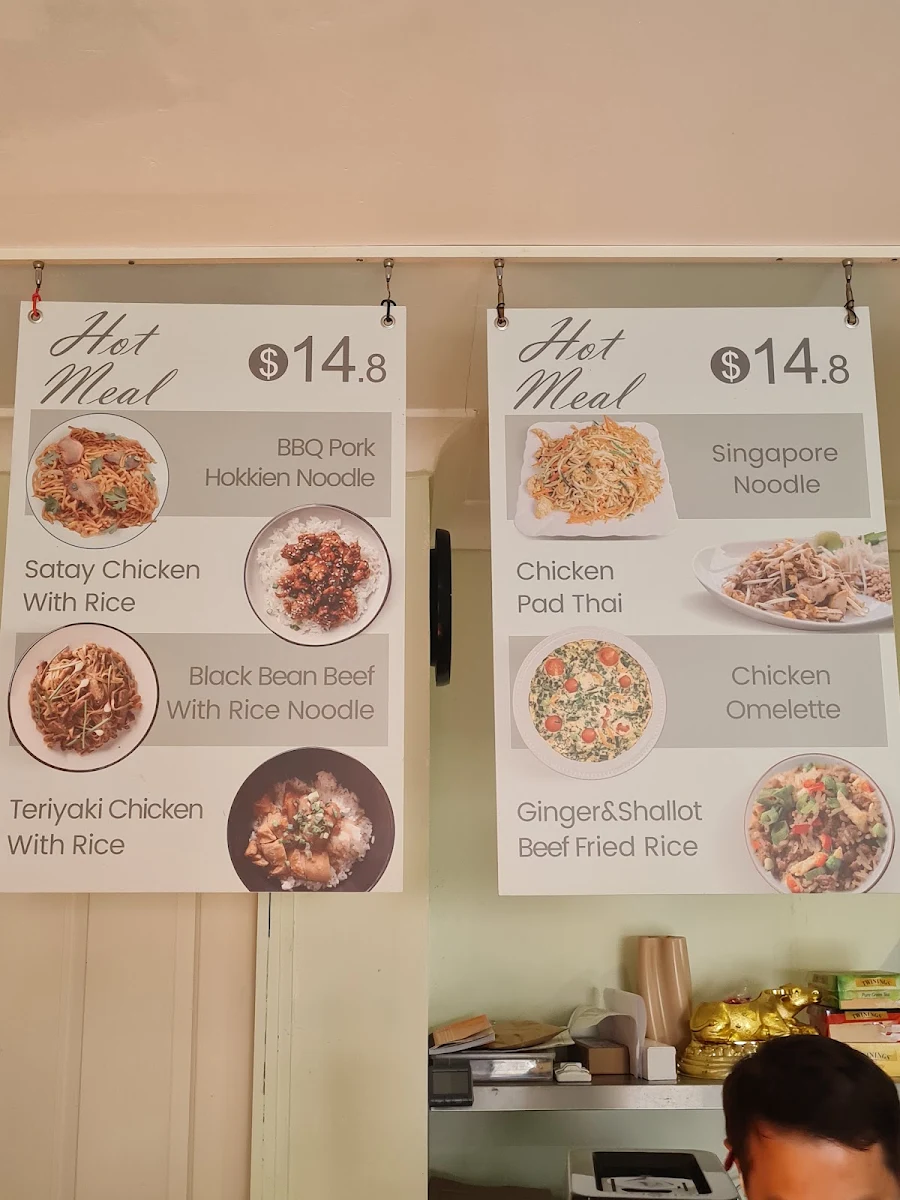 Menu, Odyssey Gourmet Silverwater