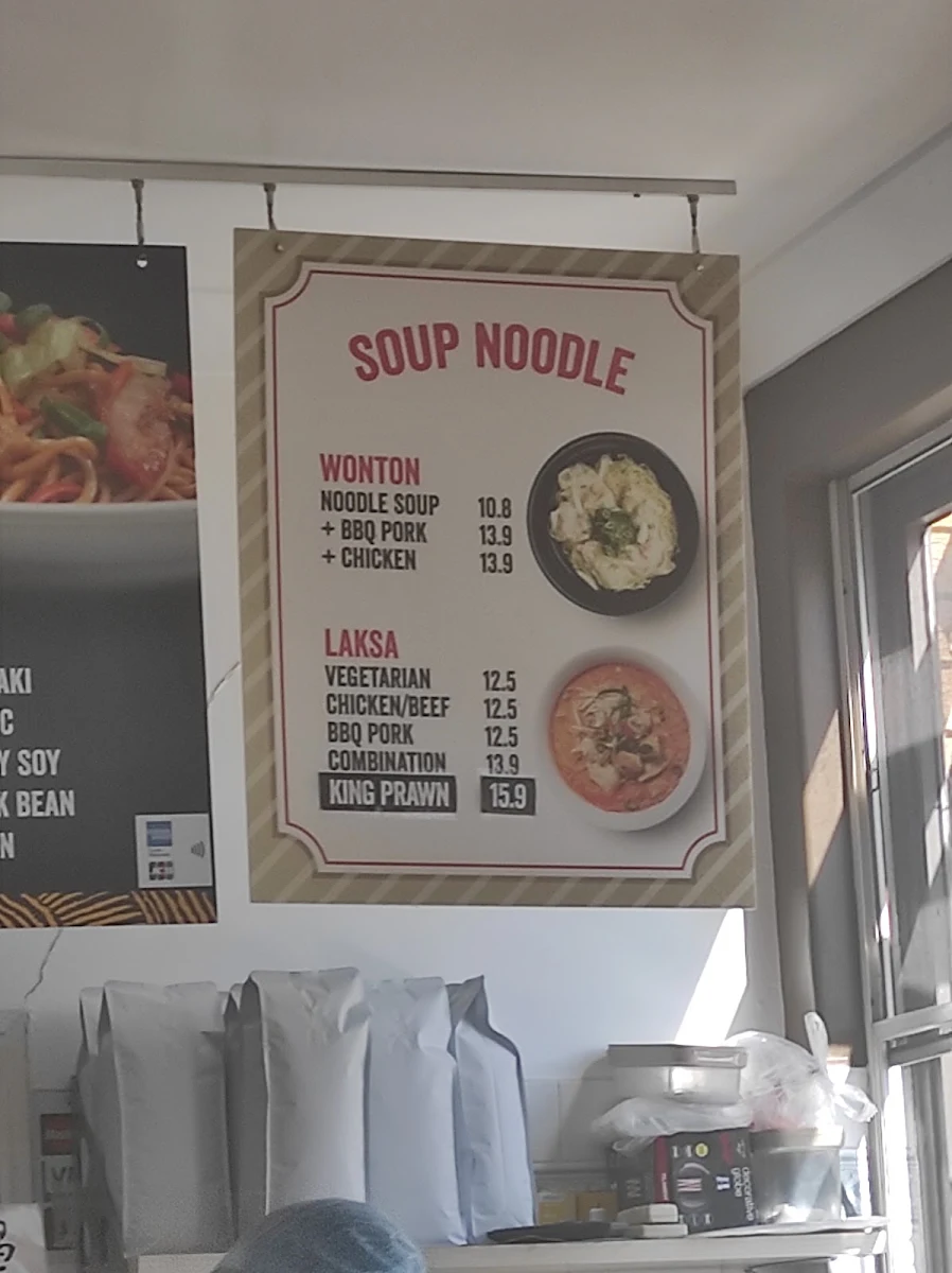 Menu, Odyssey Gourmet Silverwater