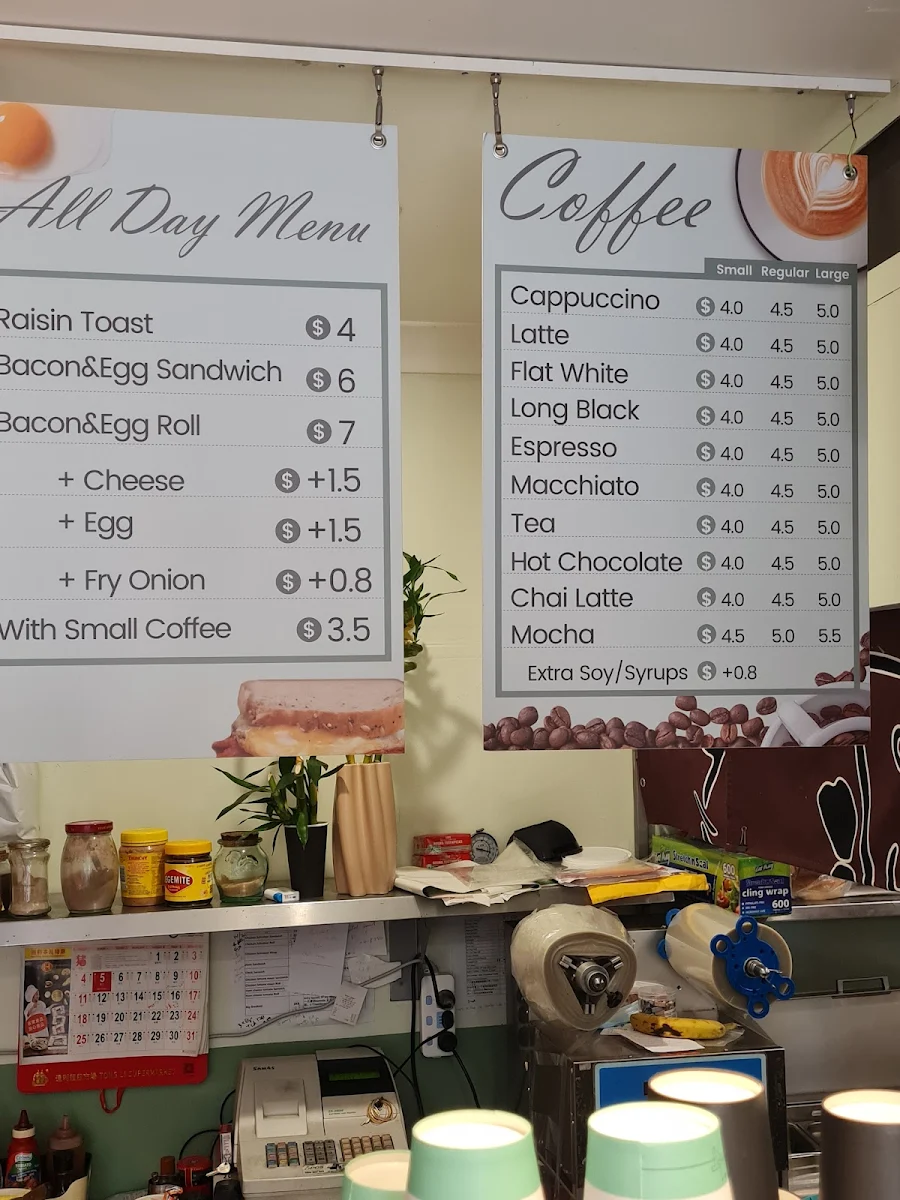 Menu, Odyssey Gourmet Silverwater