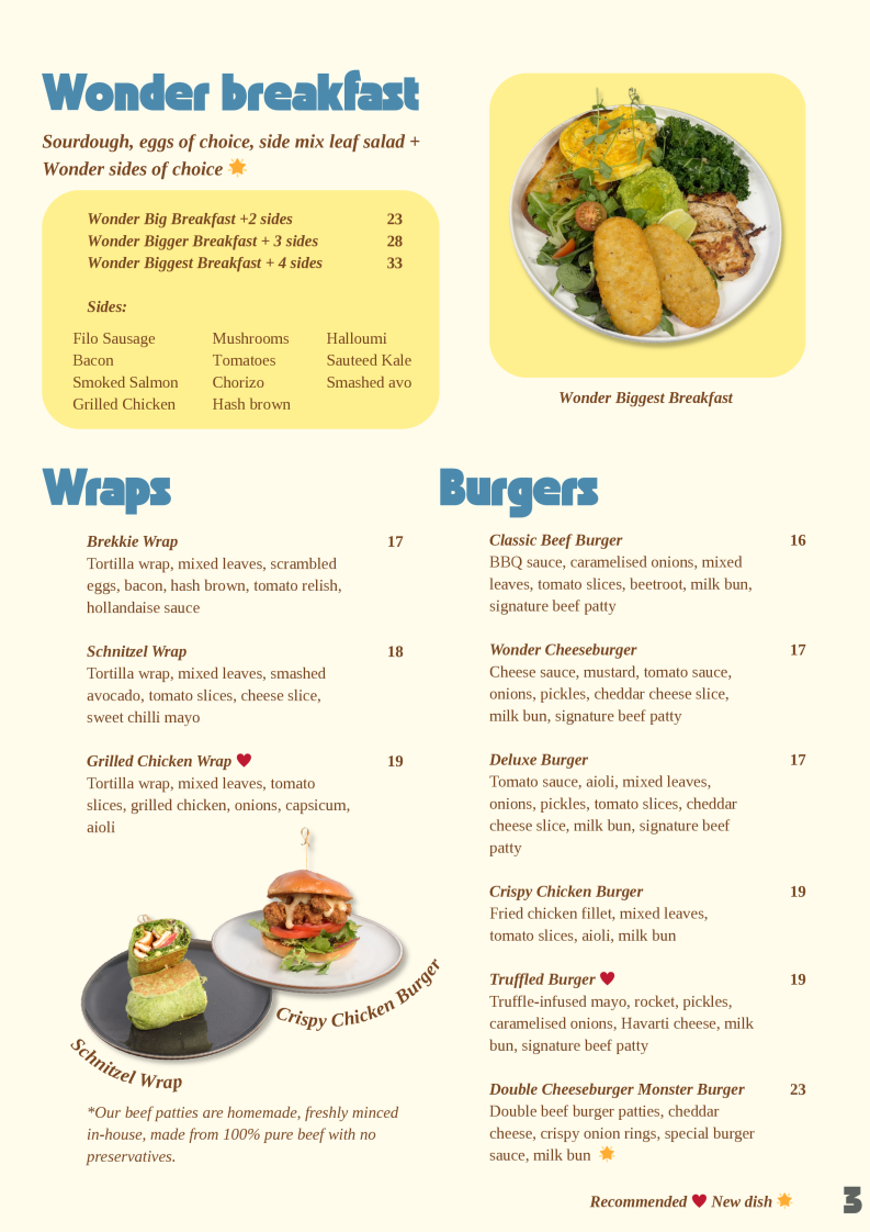 Menu photo 1