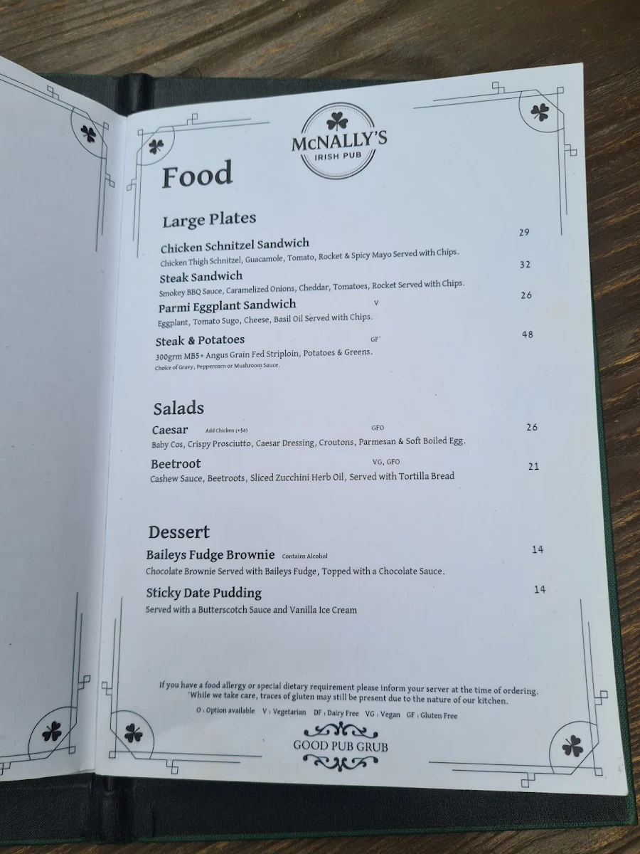 Menu photo 1
