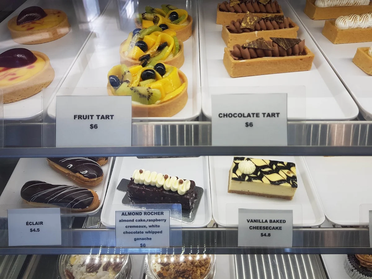 Menu, Bob's Bakery