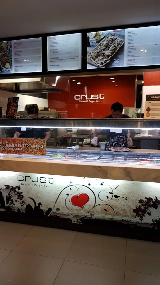 Menu, Crust Pizza Gladesville