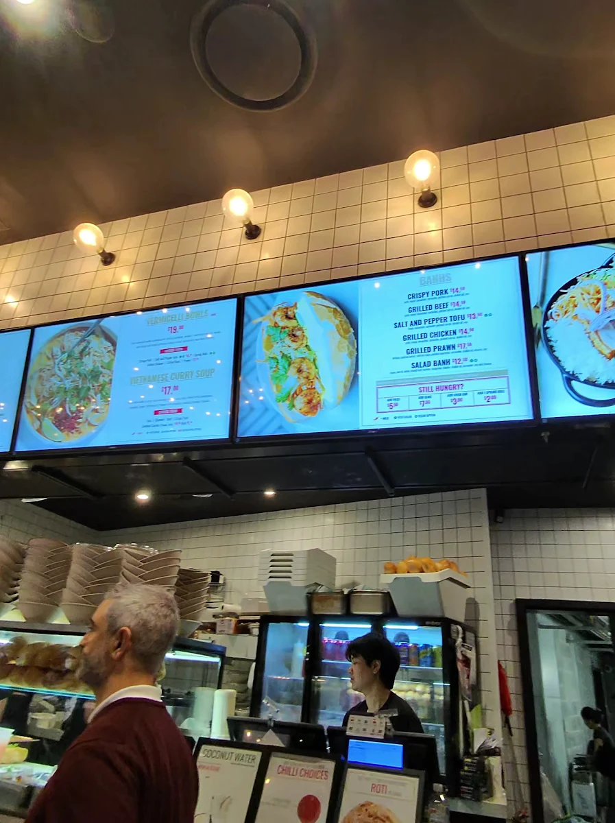 Menu, Banh Meats & Co