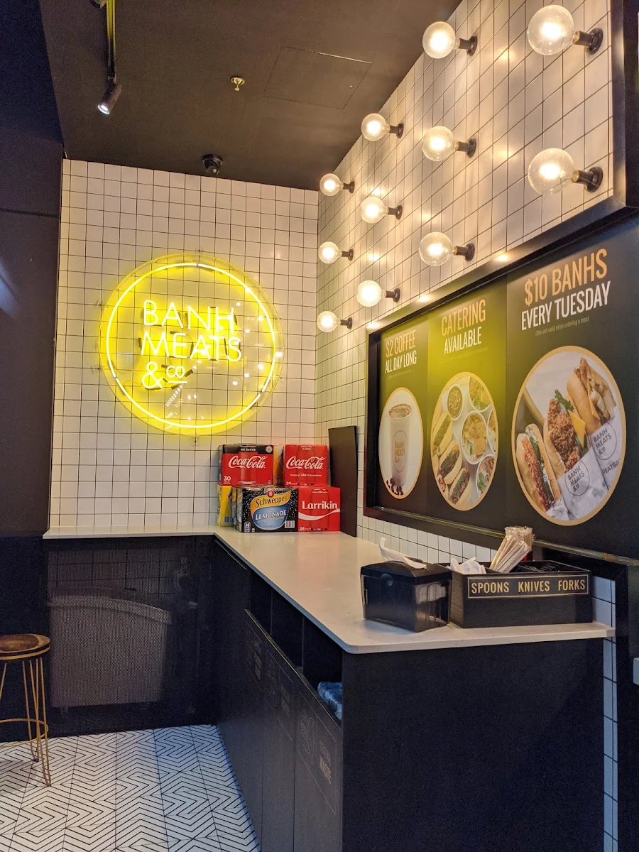 Menu, Banh Meats & Co