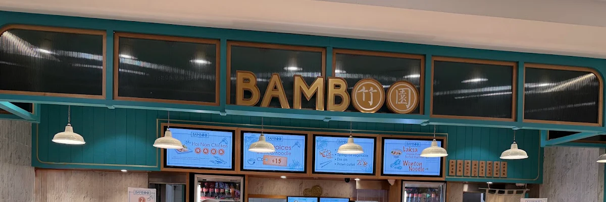 Menu, Bamboo Garden