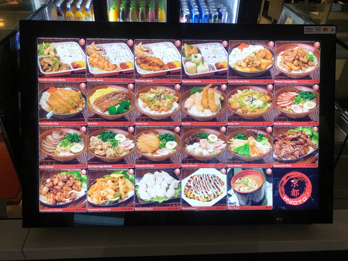 Menu, Kyoto