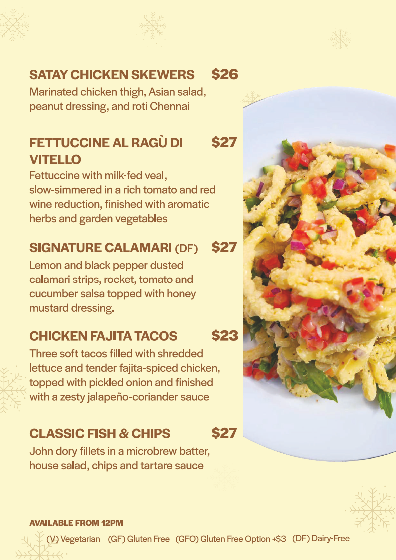 Menu, EQ Cafe & Bakehouse | Deakin