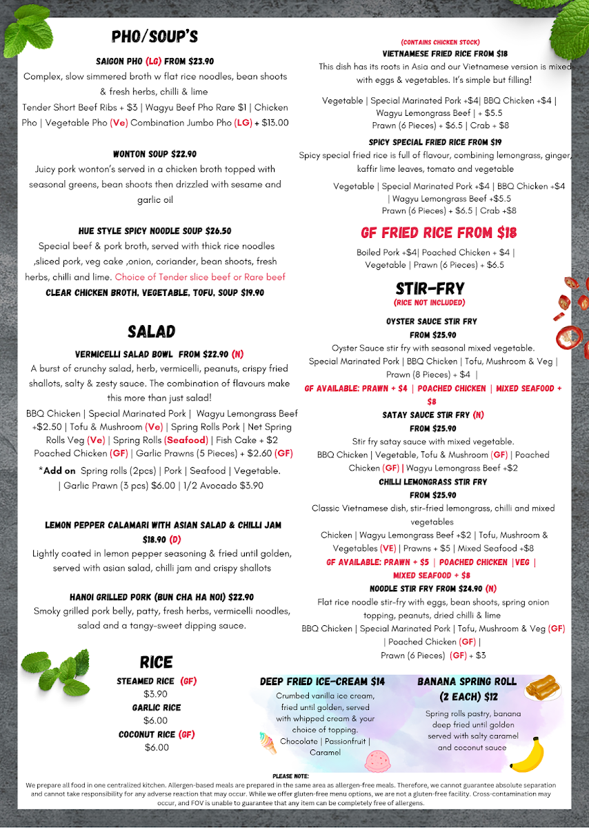 Menu photo 1