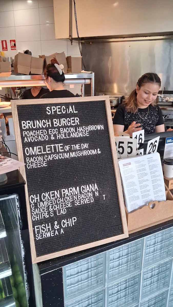Menu, Wellington On Danks