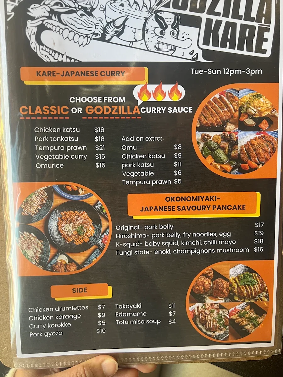 Menu, Hiss & Smoke
