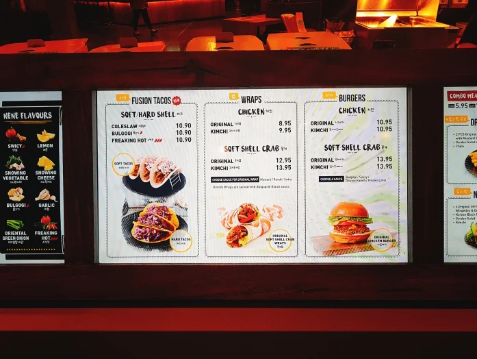 Menu, Nene Chicken Highpoint