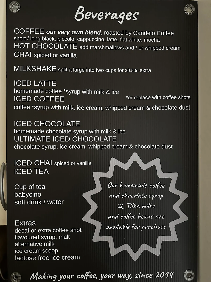 Menu, Expresso Yourself MC
