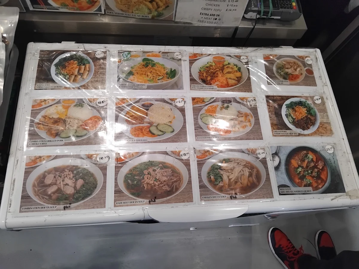 Menu, Malaga Pho Noodle House