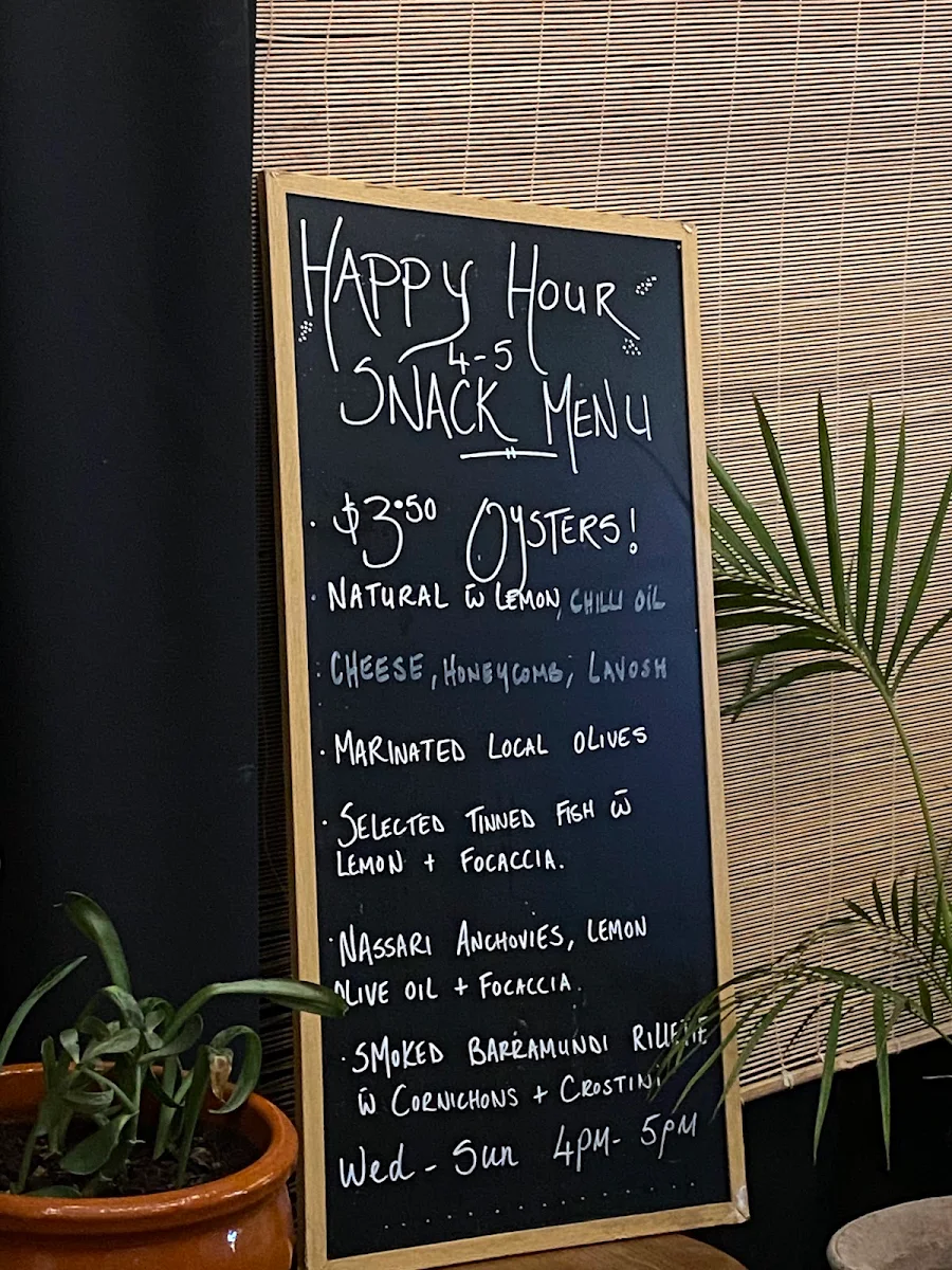 Menu, Wild in the Street