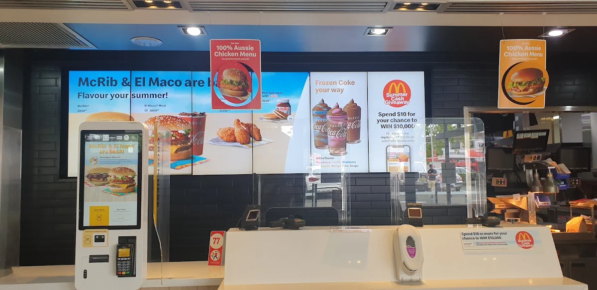 Menu, McDonald's Waitara