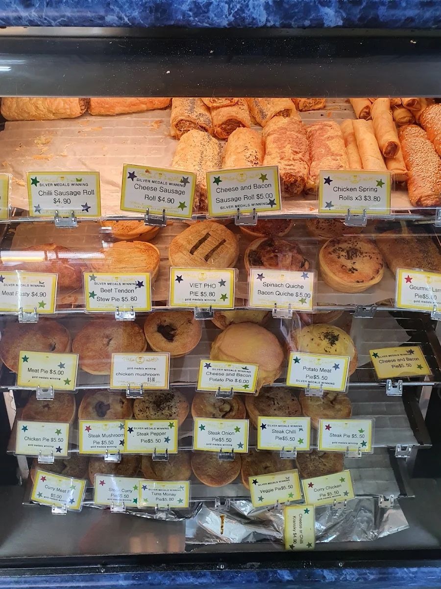 Menu, Para Hills Hot Bread Bakery