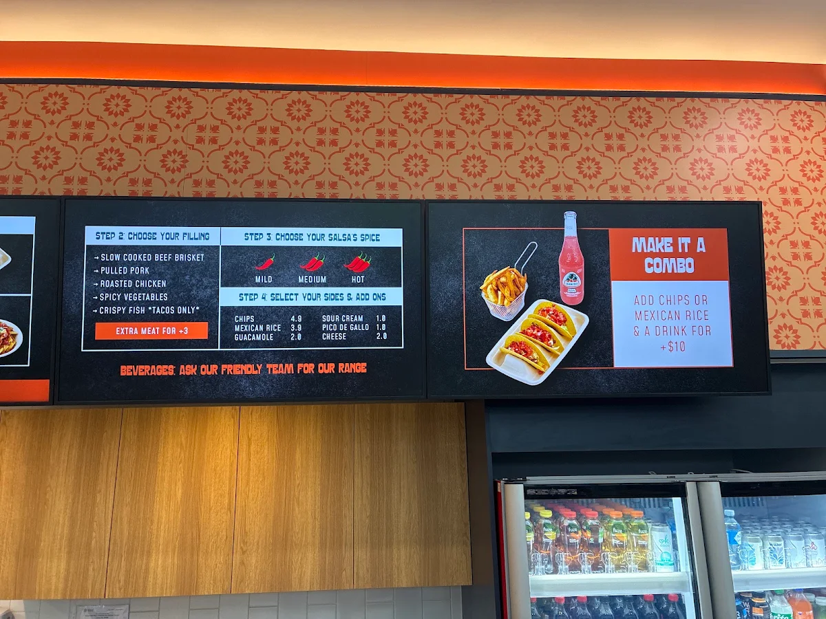 Menu, Bowlito