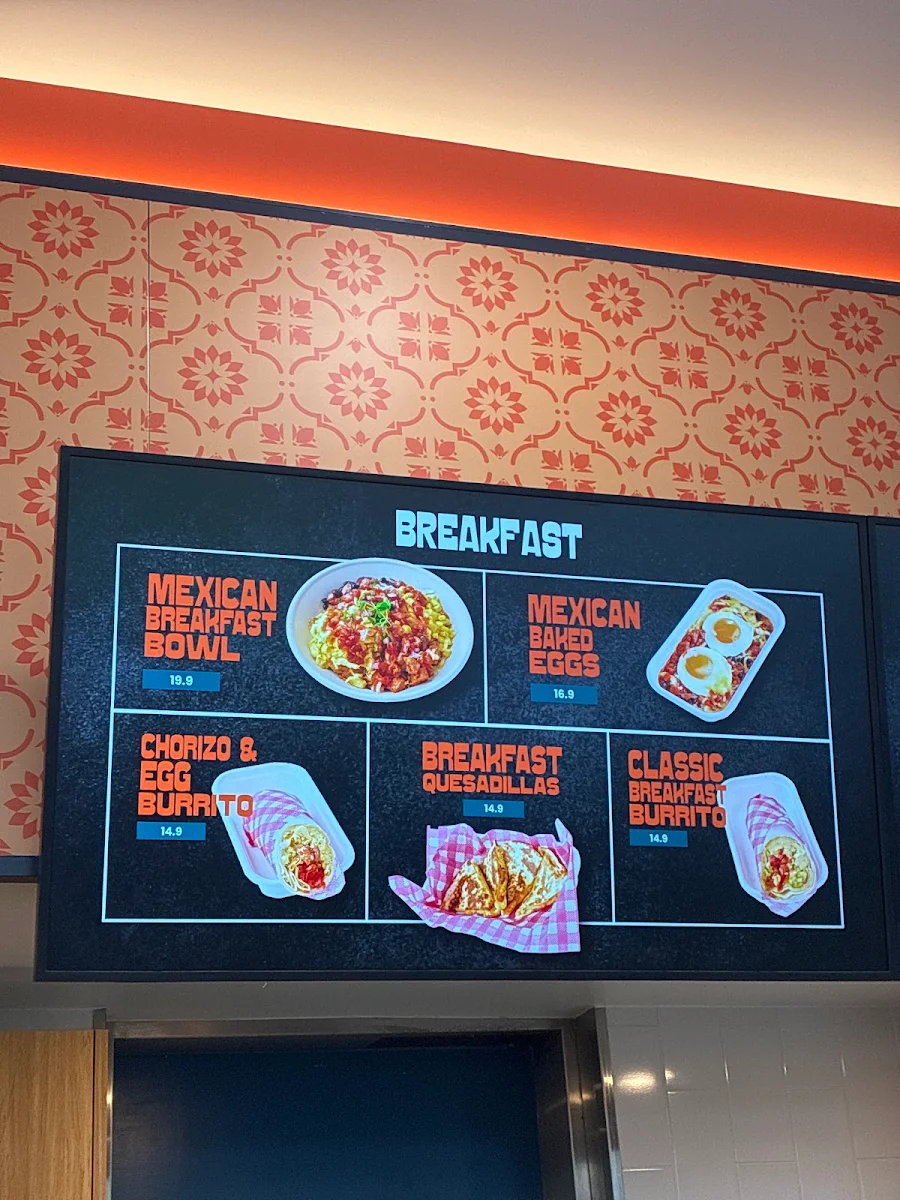 Menu, Bowlito