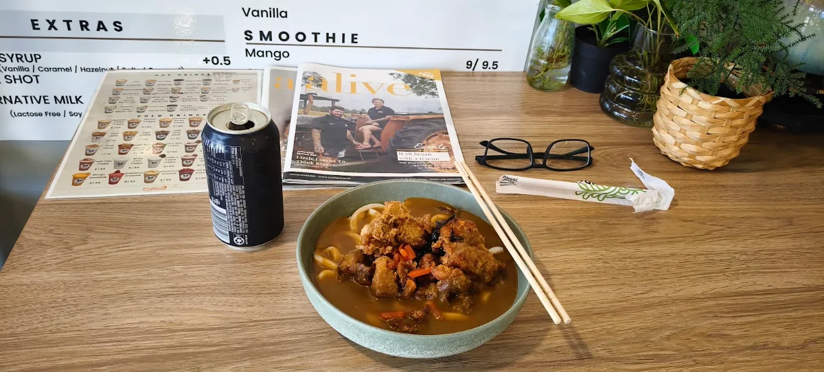 Menu, Brew & Bloom Cafe and Japanese Kitchen