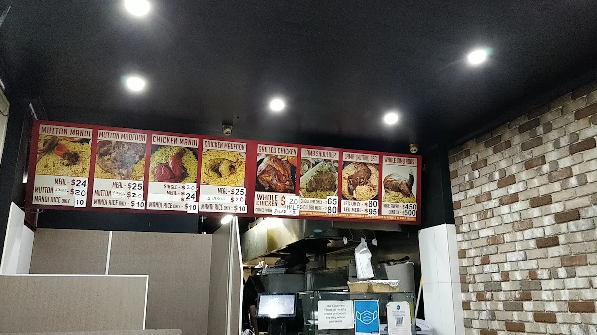 Menu, BAKERS INN Lakemba